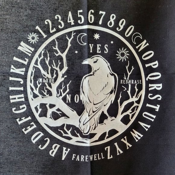 Raven Cloth Ouiji Board - Picture 1 of 3